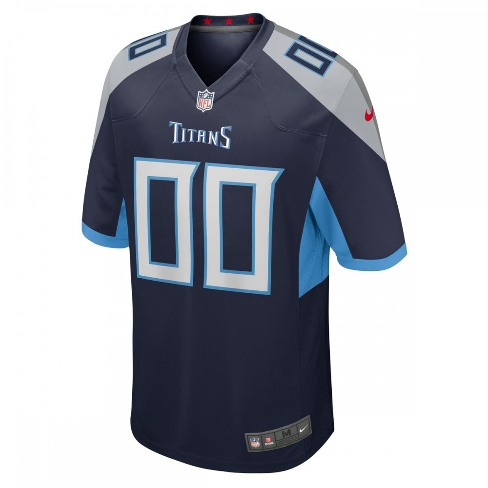 Tennessee Titans Nike Custom Jersey - Navy-GridironStore